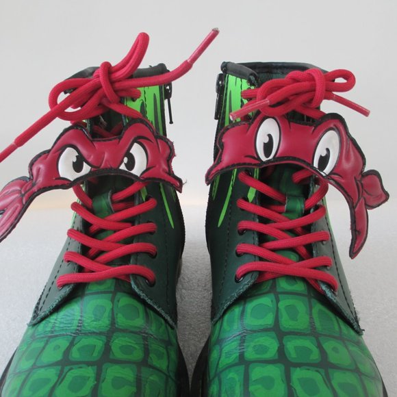 DR. MARTENS TMNT "RAPH" KID'S BOOTS - Picture 3 of 16